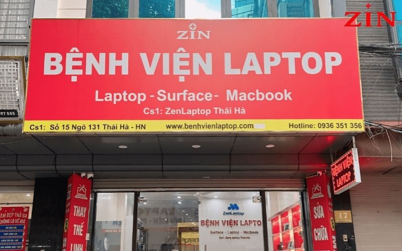 Bệnh viện laptop ZIN - Trung tâm sửa chữa laptop chuyên nghiệp