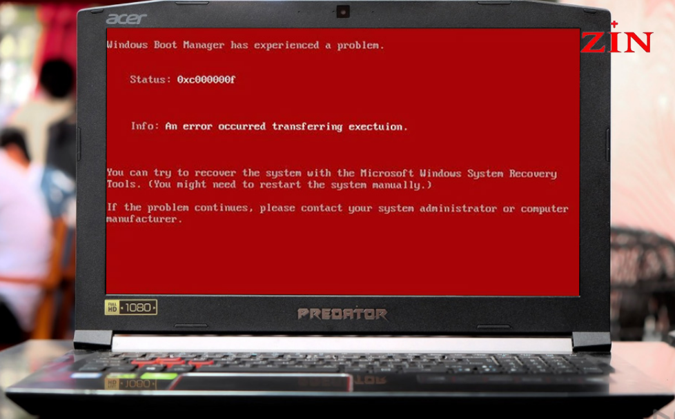 Lỗi màn hình laptop bị đỏ
