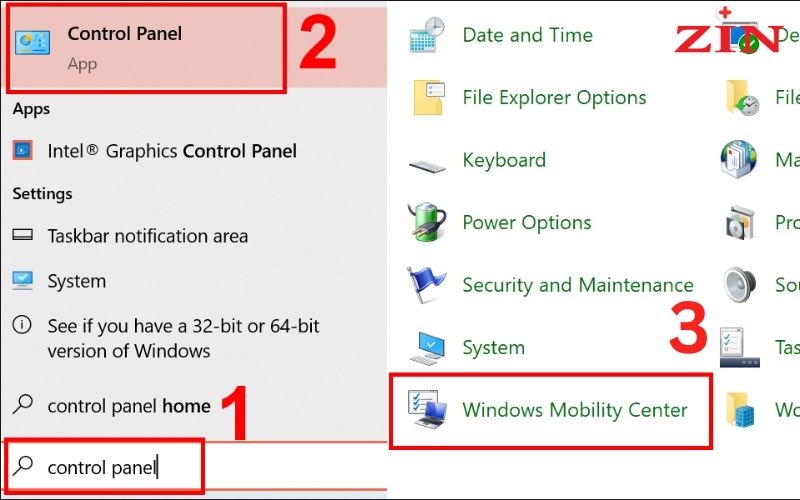 Cách bật đèn bàn phím Dell qua Windows Mobility Center