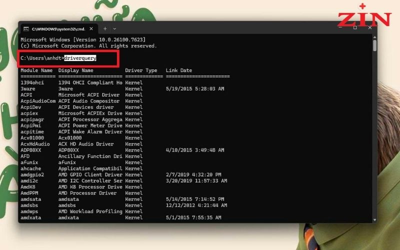 Driver Win 10